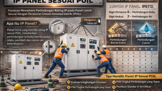 Infographic IP Panel Listrik